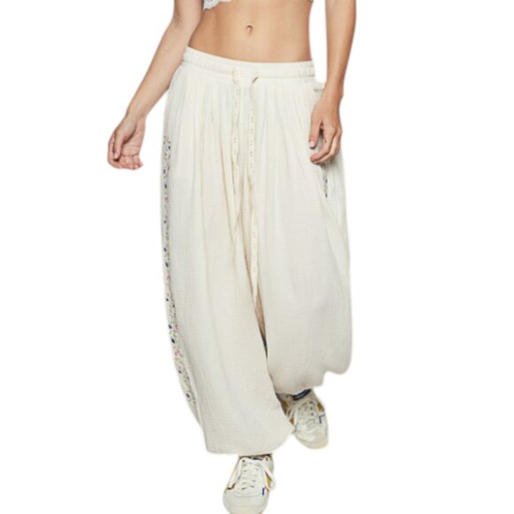 #190 POL JOGGERS DOUBLE GAUZE NATURAL NIP 100% CTN SO NICE! 14" FLAT - Picture 5 of 11